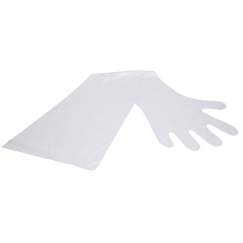 NEOGEN IDEAL 043-3106 086033 Shoulder Length Disposable Ob Glove, 100 Piece Box - Image 2